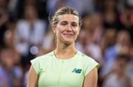 Eugenie Bouchard during the National Bank Open in Montreal, Quebec (Photo by Getty Images)